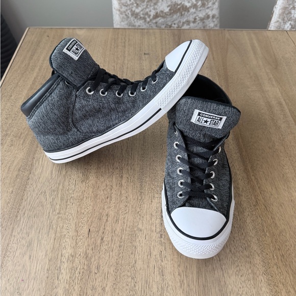 CONVERSE Chuck Taylor All Star High Street Unisex Mens size 13 Black and White - Picture 2 of 12